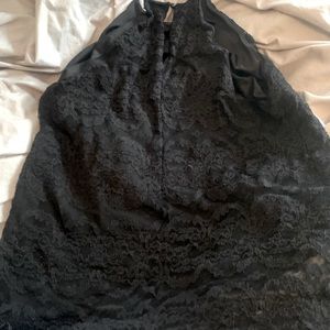 Black “Camisole” top.